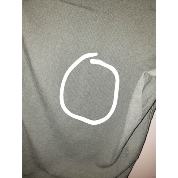 Vuori Womens Ripstop Pants in Army Green Elastic Waist Medium Athleisure - Picture 12 of 13